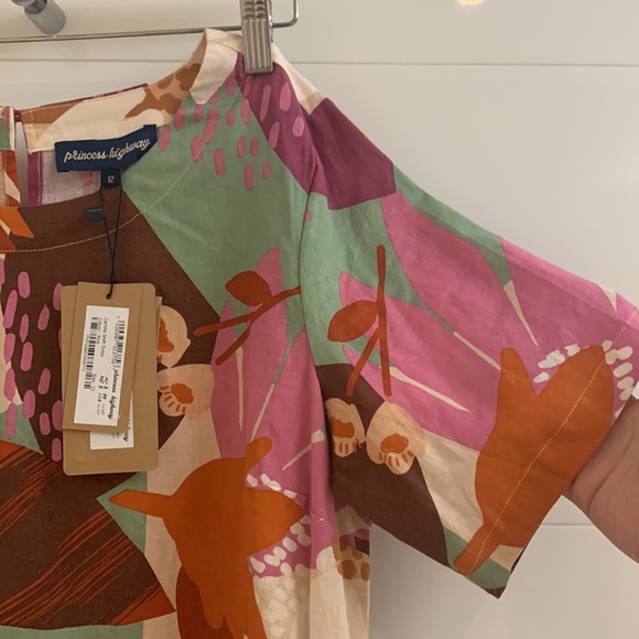 Princess Highway Printed Sleeveless Dress in Size 12 - Picture 8 of 16